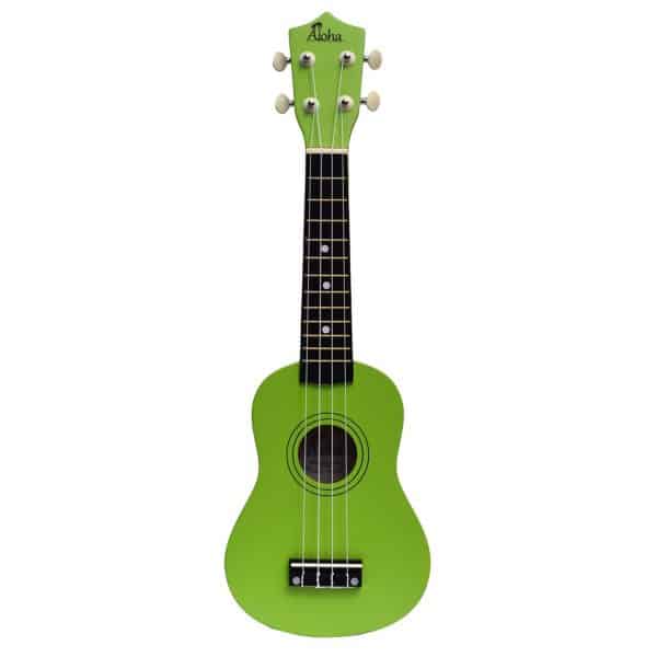 ukuleles-aloha-uk402-green-front