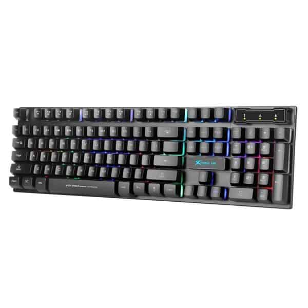 xtrike-me-kb-280-clavier-de-jeu-filaire-avec-retro-eclairage-a-couleurs-mixtes-104-touches-noir